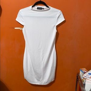 Prettylittlething White dress
